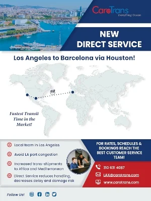 New Direct Service from Los Angeles!